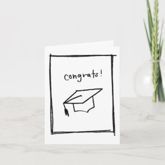 Diplôme - Minimaliste - Carte de vœux pliée