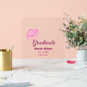 diplômé parties scintillant rose bouchon ajouter n