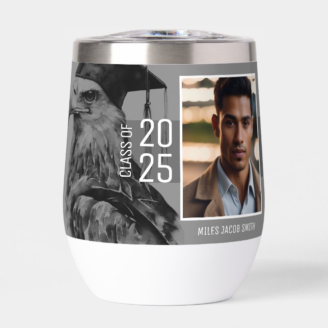 Diplôme Unique Deux Photo Drinkware (Avant)