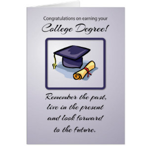 Diplôme universitaire, rappelez-vous du passé