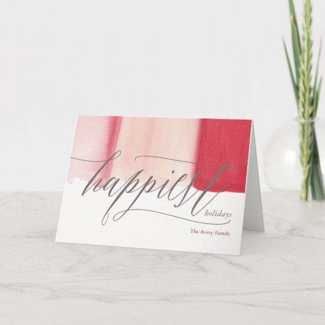 Dipped Stripes Karte (Vorderseite)