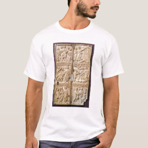 Diptych, der die Wunder von Christus zeigt T-Shirt