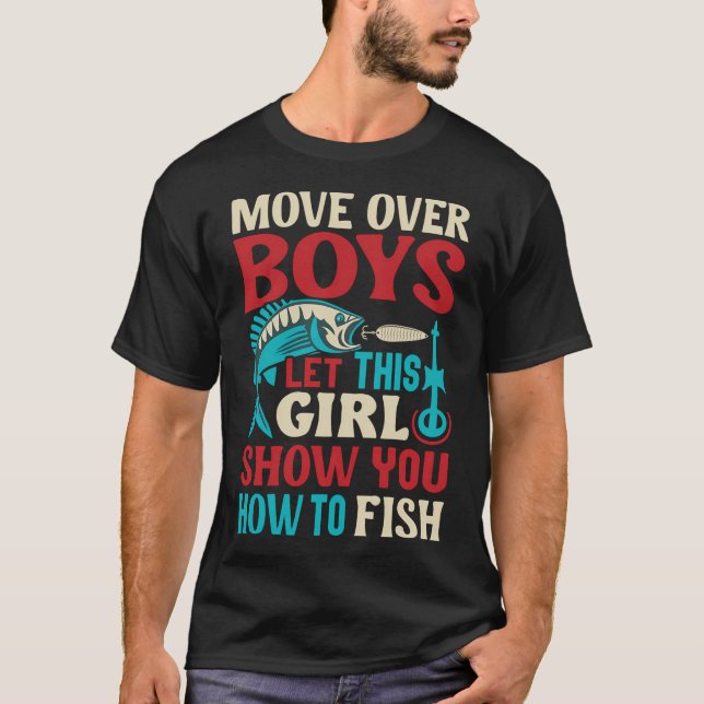 Dir zeigen, wie man fischt T-Shirt (Vorderseite)