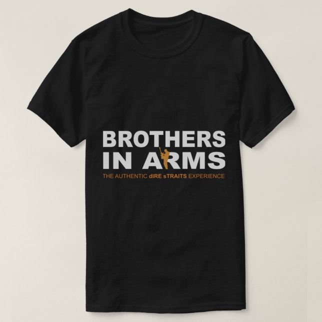 DIRE STRAITS - FRÈRES D_ARMES essentiel T-Shirt (Design vorne)