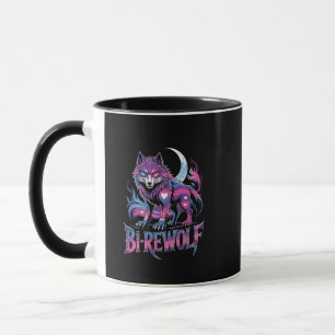 Dire Wolf Birewolf Bisexual LGBT Tasse