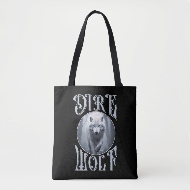 Dire wolf Wiedersehen Tasche (Vorderseite)