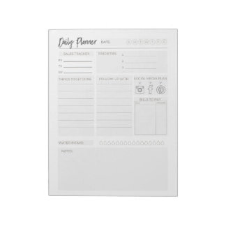 Direct Sales Daily Planner Notepad Notizblock