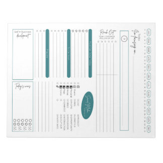 Direct Sales Daily Planning Notizblock