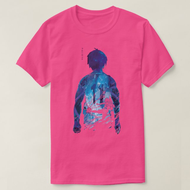 Direct Shot Yoichi Isagi Blue Locke T-Shirt (Design vorne)