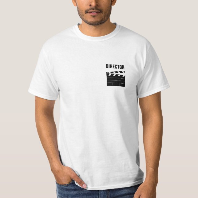 Directeur avec le T-shirt de valeur de marqueur de (Devant)