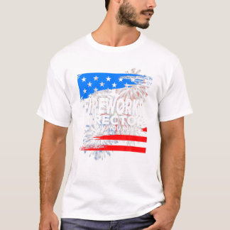Directeur de FEU D'ARTIFICE T-shirt 4 juillet