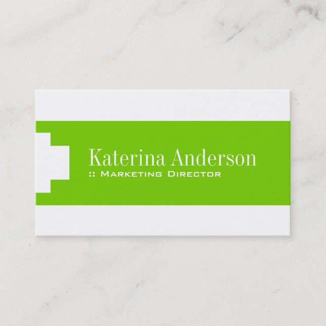 Directeur du marketing cartes de visite (Devant)