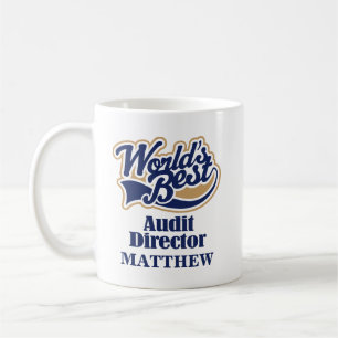Directeur Personalized Mug Gift d'audit