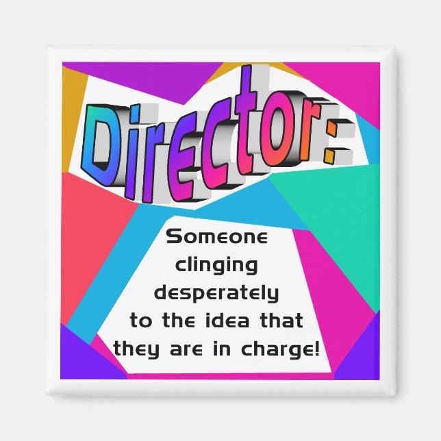 Directeur Responsable ? Magnet (Devant)