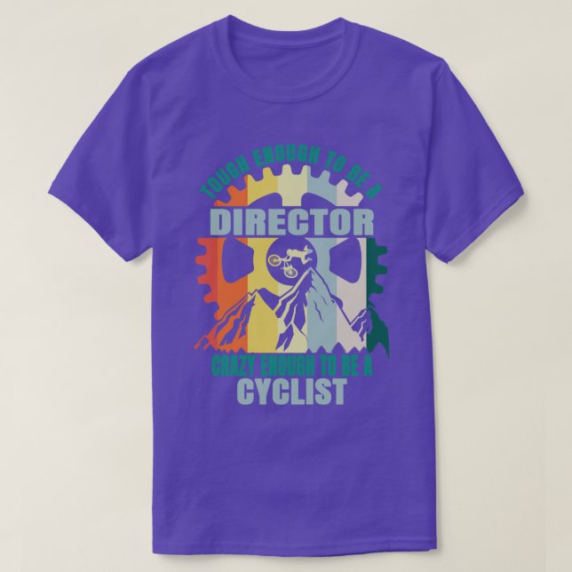 Director Biker Design T-Shirt (Design vorne)