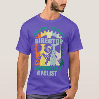Director Biker Design T-Shirt