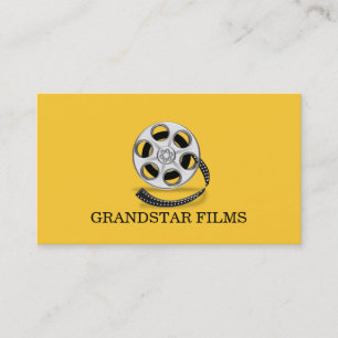 Director Clapperboard Film Movies Producer Visitenkarte