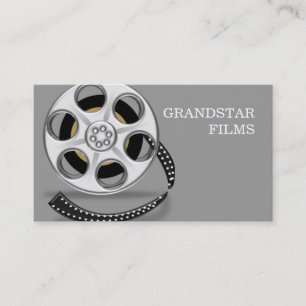 Director Clapperboard Film Movies Producer Visitenkarte
