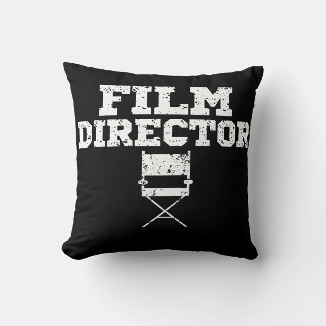 Director Movie Crew Scheinfleisch Birthday Kissen (Vorderseite)