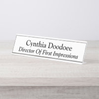Director of First Impressions White