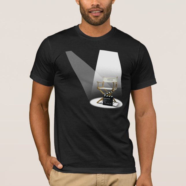 Directors Chair tshirt customizable (Vorderseite)