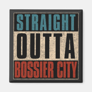 Direkt am Bossier City Louisiana LA Magnet