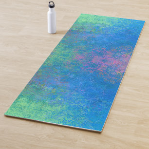 Direkt am Meer Alkoholtink, Abstrakter Acrylpour Yogamatte