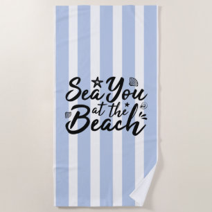 Direkt am Strand Strandtuch