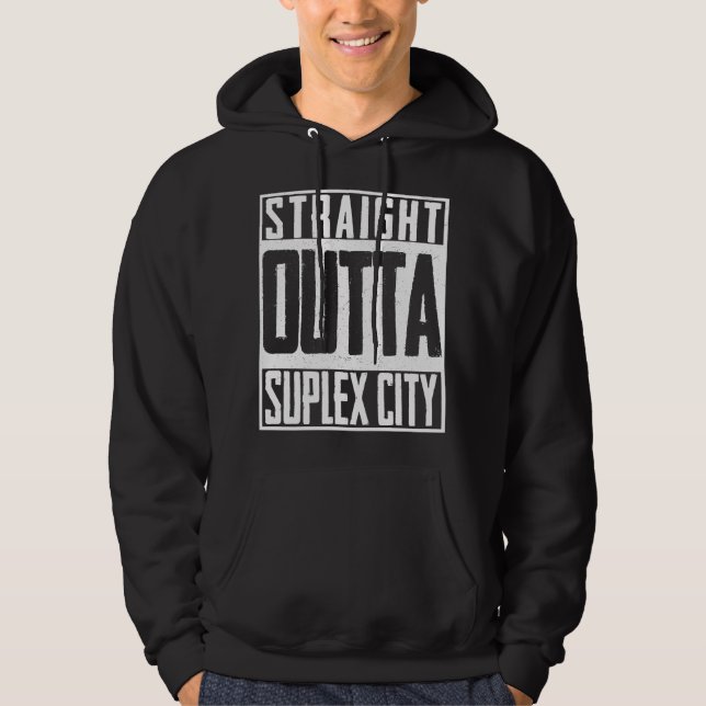 Direkt an der Ausfahrt Suplex Stadt Brock Lesnar Hoodie (Vorderseite)