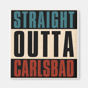 Direkt aus Carlsbad Kalifornien CA Magnet
