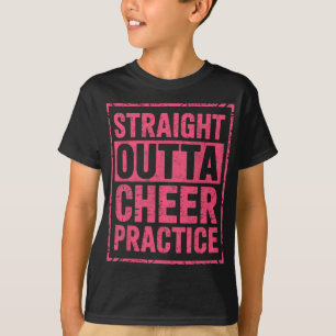 Direkt aus dem Cheer-Training Cheerleader Jubel T-Shirt