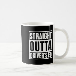 Direkt aus dem Fahrunterricht Lustiger Neuer Fahre Kaffeetasse