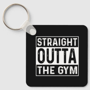 Direkt aus dem Fitnessstudio Schlüsselanhänger