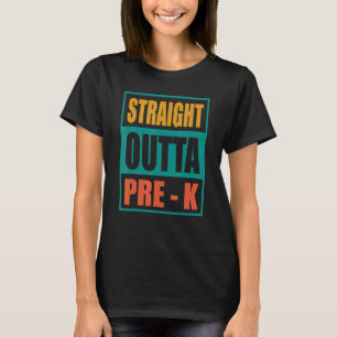 Direkt aus dem Pre-K-Kindergarten Abschluss Abschl T-Shirt