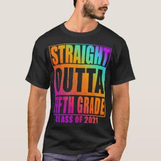 Direkt aus der 5. Klasse Abschluss 2021 Klasse Fün T-Shirt