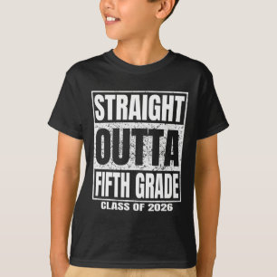 Direkt aus der fünften Klasse Abschluss Cl 2026 5. T-Shirt