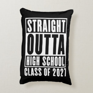 Direkt aus der High School Abschlussklasse 2027 Dekokissen