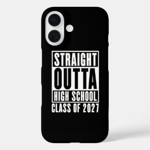 Direkt aus der High School Abschlussklasse 2027 iPhone 16 Hülle
