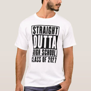 Direkt aus der High School Abschlussklasse 2027 T-Shirt