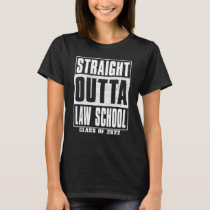 Direkt aus der juristischen Fakultät Lustiger Abso T-Shirt