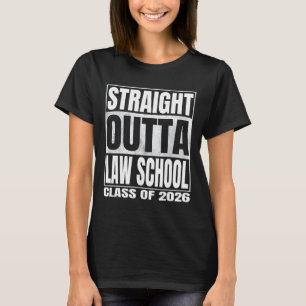 Direkt aus der juristischen Fakultät Lustiger Abso T-Shirt