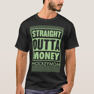 Direkt aus der Kohle Hockey-Mama Eishockey-Mama T-Shirt