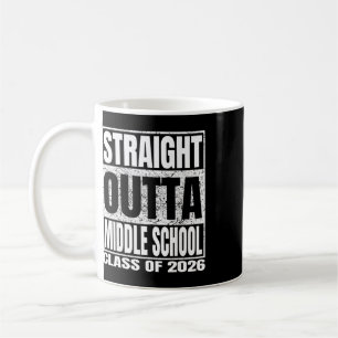 Direkt aus der Mittelschule Lustig 2026 Mittlere G Kaffeetasse