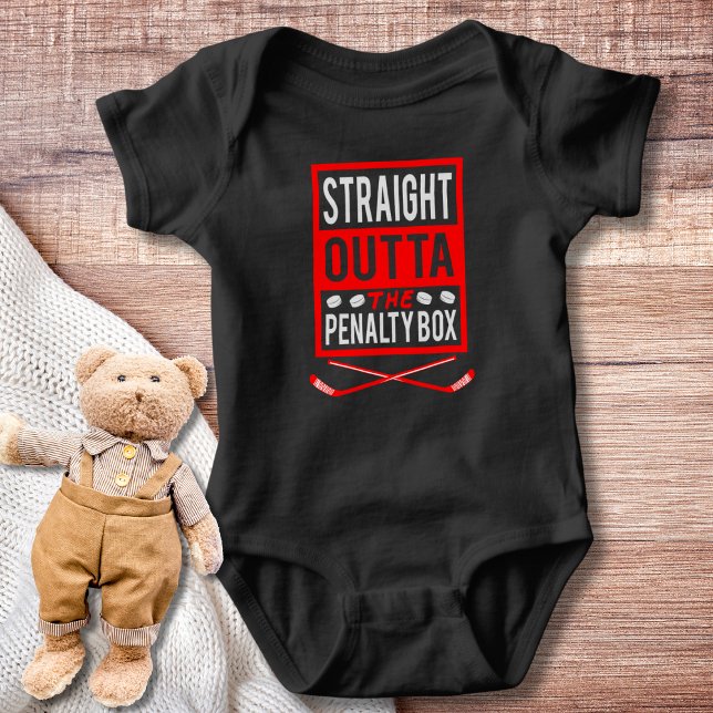 Direkt aus der Penalty Box Baby Bodysuit Strampler (Von Creator hochgeladen)