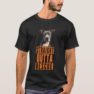 Direkt aus der Rettung Pitbulls Männer Frauen Teen T-Shirt