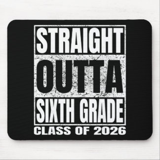 Direkt aus der sechsten Klasse Lustig Cl 2026 6. A Mousepad