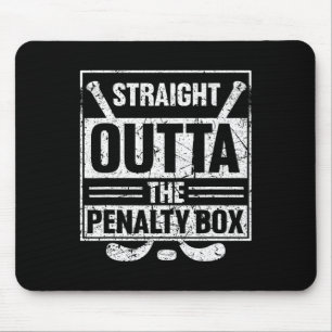 Direkt aus der Strafbank Eishockey Hockey Ice Mousepad