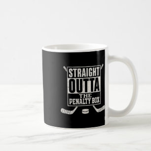 Direkt aus der Strafbank Eishockeyspieler G Kaffeetasse