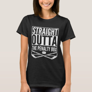 Direkt aus der Strafbank Hockey-Spieler-Geschenk T-Shirt