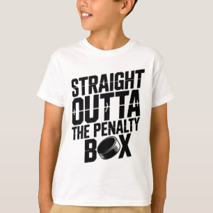 Direkt aus der Strafbank Lustiger Hockey-Eis-R T-Shirt